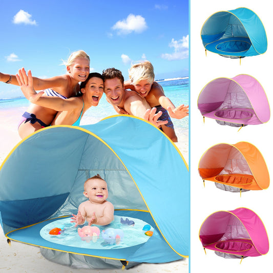 UV-Protective Baby Beach Tent – Easy & Portable