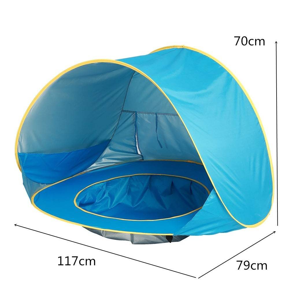 UV-Protective Baby Beach Tent – Easy & Portable