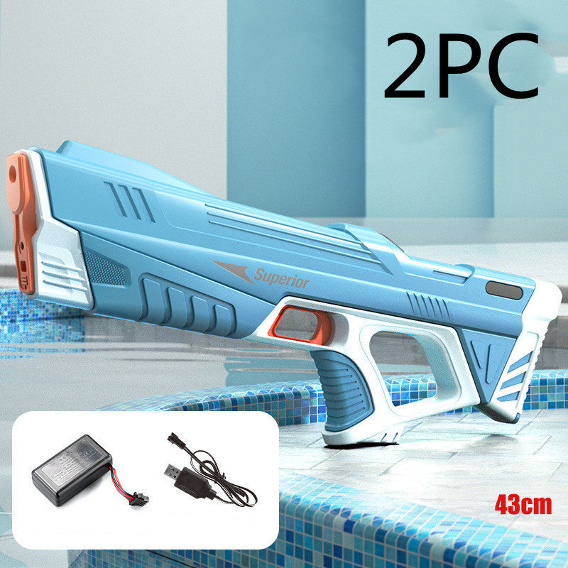 Summer Automatic Electric Water Gun – High-Tech Water Fight Toy for Outdoor Fun