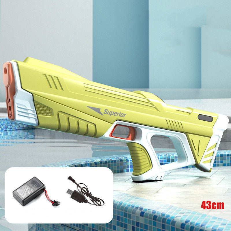 Summer Automatic Electric Water Gun – High-Tech Water Fight Toy for Outdoor Fun