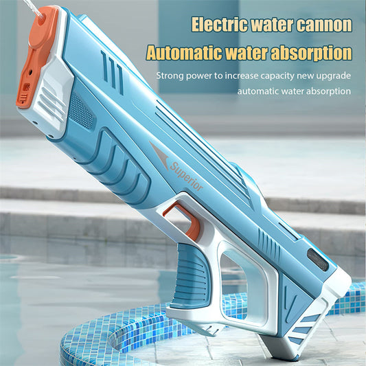 Summer Automatic Electric Water Gun – High-Tech Water Fight Toy for Outdoor Fun